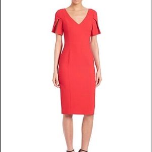 Preowned Black Halo Olive sheath dress